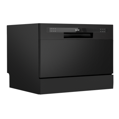Baridi DH85 Tabletop Dishwasher 6 Place Settings 6.5L Capacity - Black