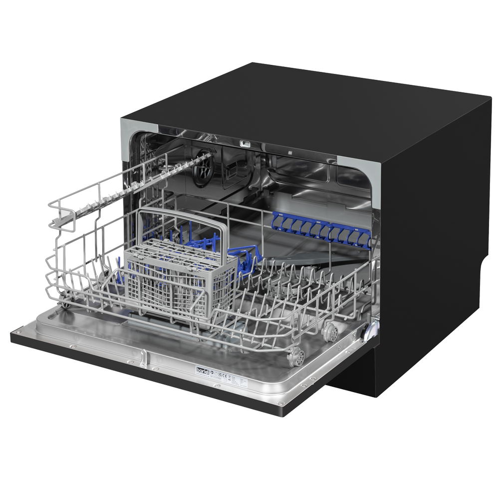 Baridi DH85 Tabletop Dishwasher 6 Place Settings 6.5L Capacity - Black - additional view 15