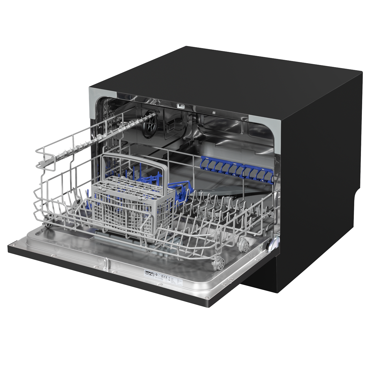 Baridi DH85 Tabletop Dishwasher 6 Place Settings 6.5L Capacity - Black - additional view 15