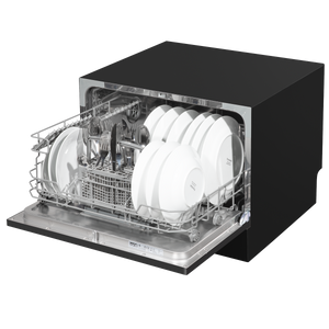 Baridi DH85 Tabletop Dishwasher 6 Place Settings 6.5L Capacity - Black - additional view 7