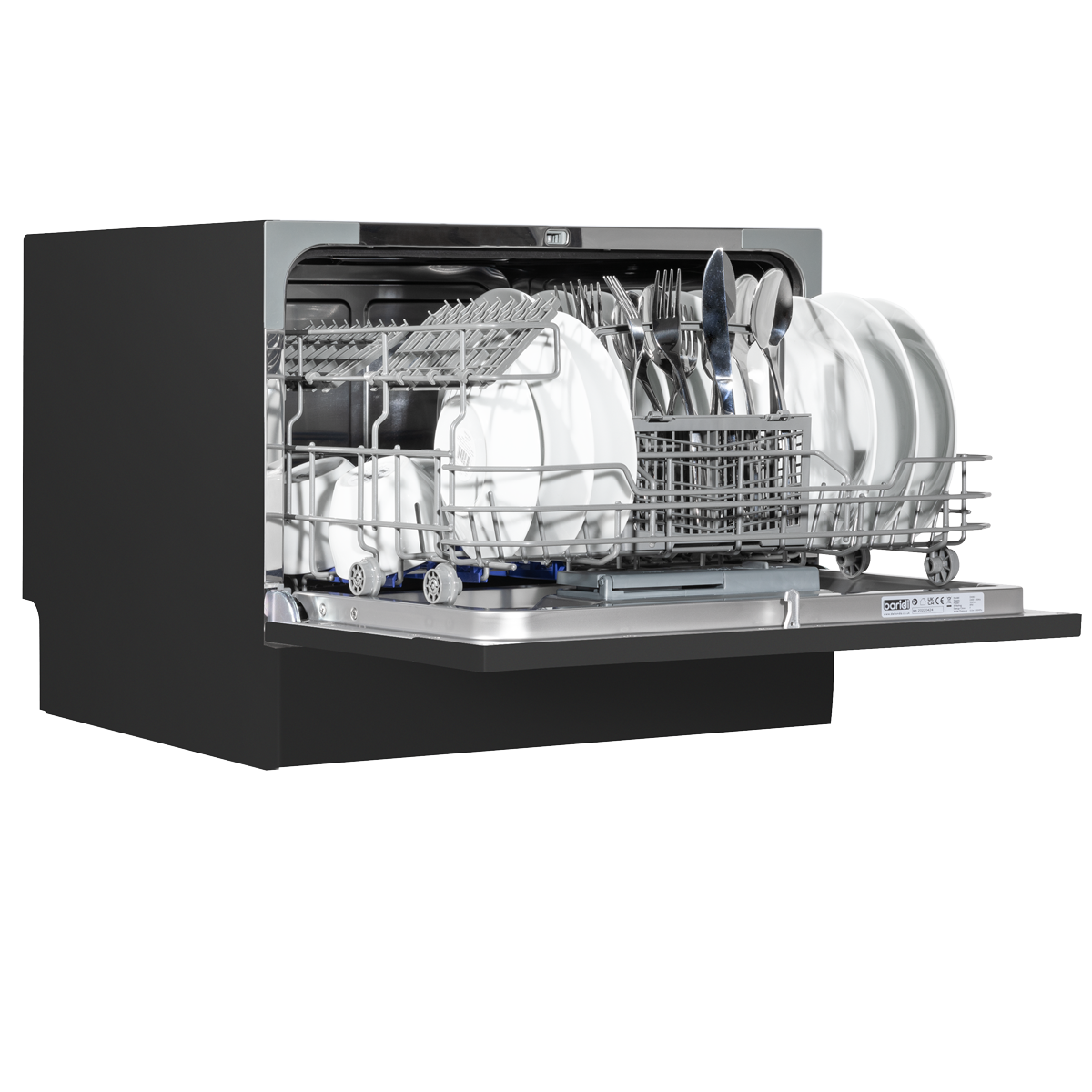 Baridi DH85 Tabletop Dishwasher 6 Place Settings 6.5L Capacity - Black - additional view 8