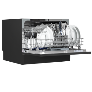 Baridi DH85 Tabletop Dishwasher 6 Place Settings 6.5L Capacity - Black - additional view 8