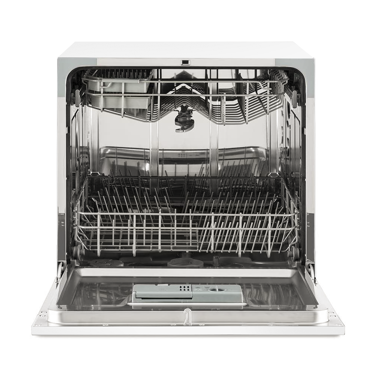 Baridi DH86 Tabletop Dishwasher 8 Place Settings 8L Capacity - White - additional view 9