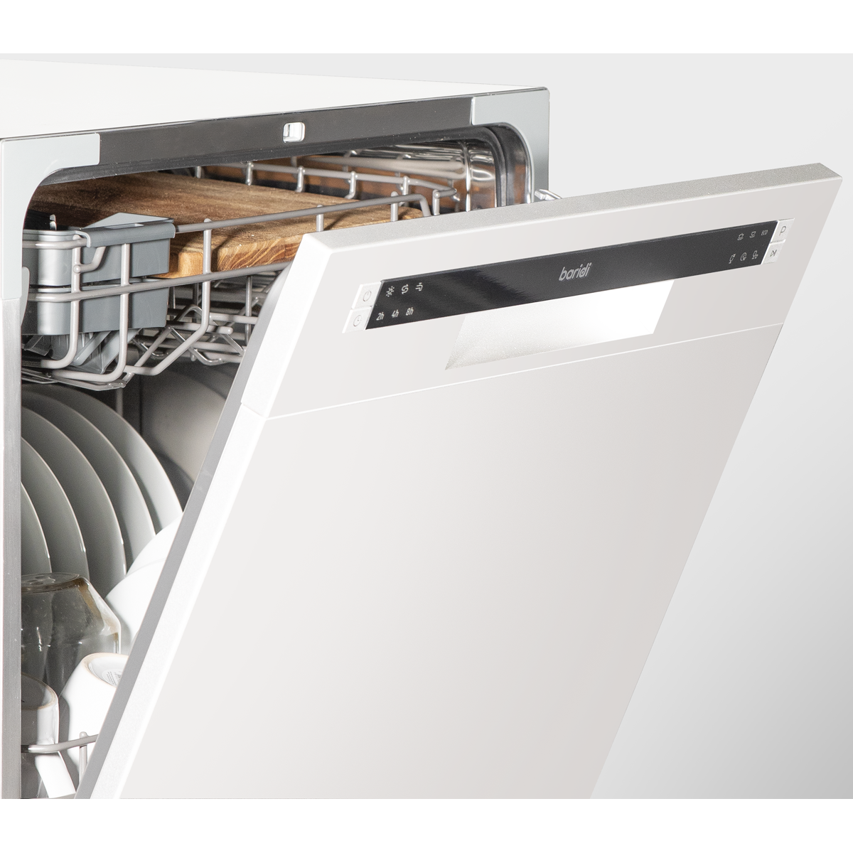 Baridi DH86 Tabletop Dishwasher 8 Place Settings 8L Capacity - White - additional view 23