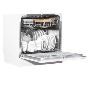 Baridi DH86 Tabletop Dishwasher 8 Place Settings 8L Capacity - White - additional view 2