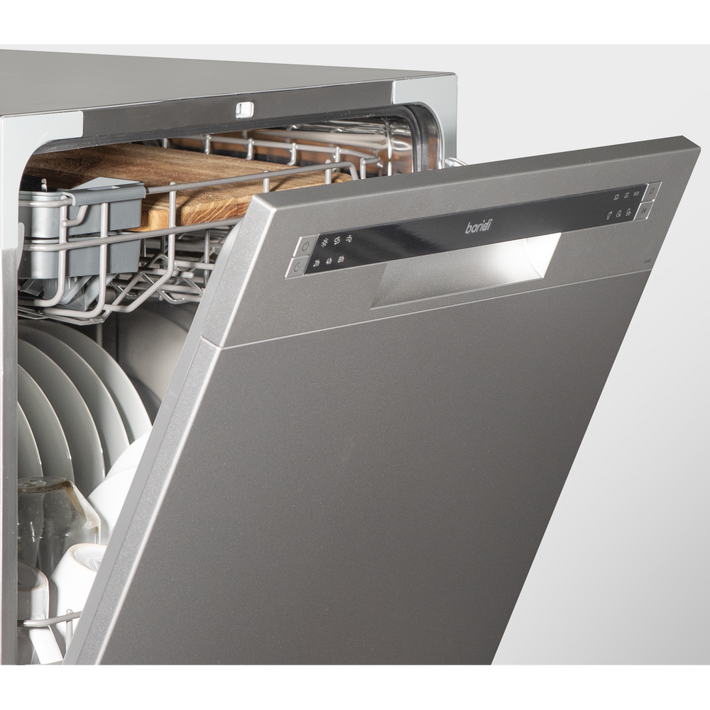 Baridi DH87 Tabletop Dishwasher 8 Place Settings 8L Capacity - Silver - additional view 13