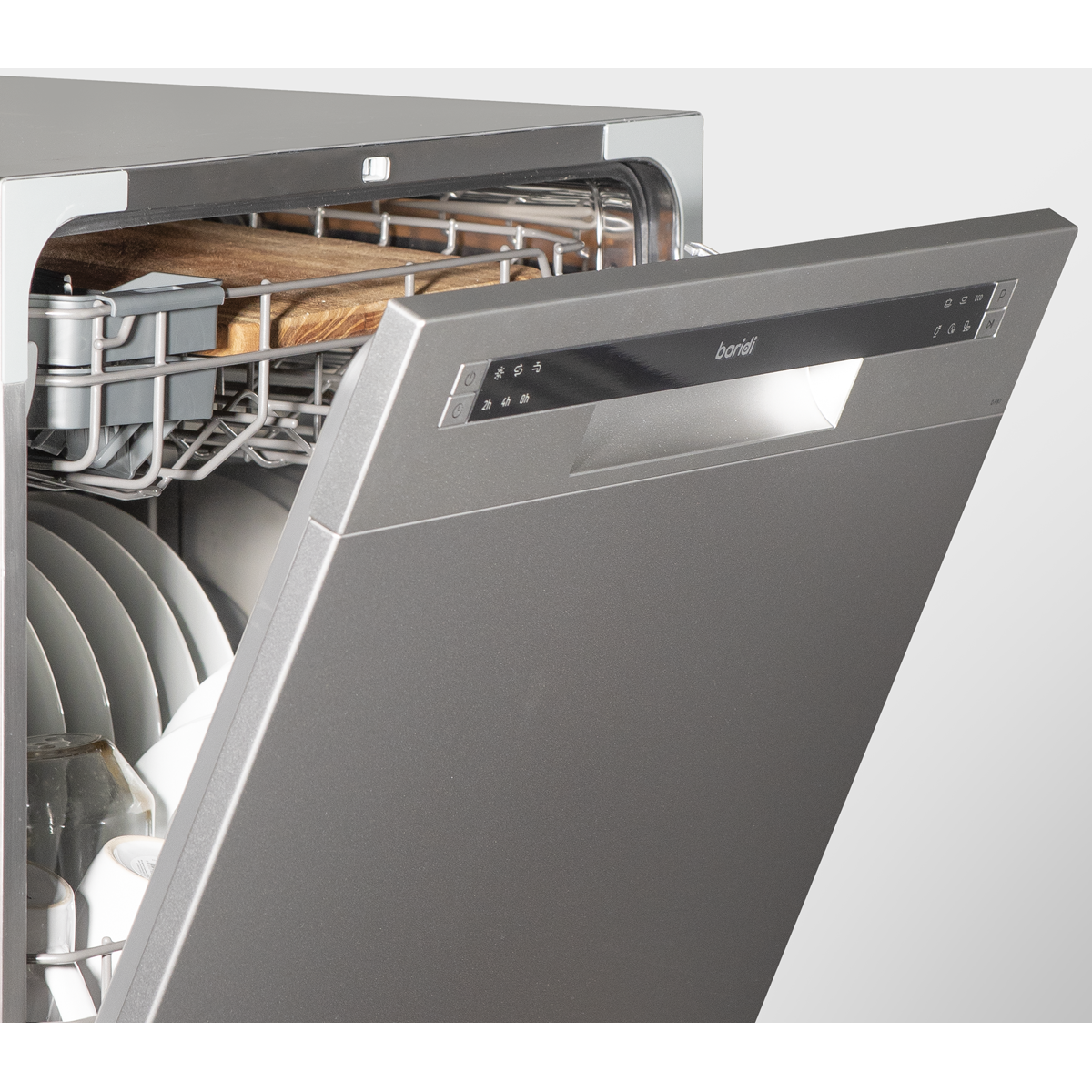 Baridi DH87 Tabletop Dishwasher 8 Place Settings 8L Capacity - Silver - additional view 13