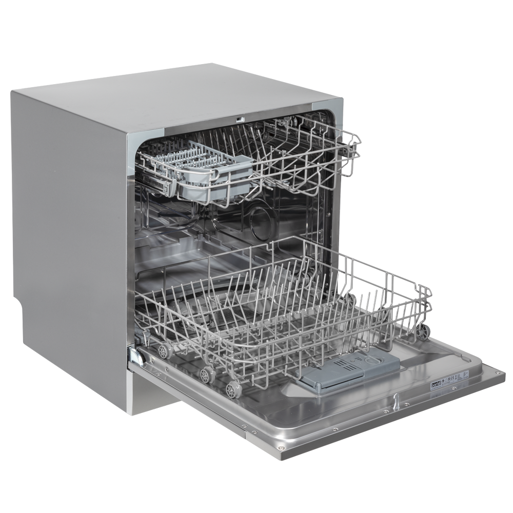 Baridi DH87 Tabletop Dishwasher 8 Place Settings 8L Capacity - Silver - additional view 5