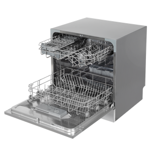 Baridi DH87 Tabletop Dishwasher 8 Place Settings 8L Capacity - Silver - additional view 6