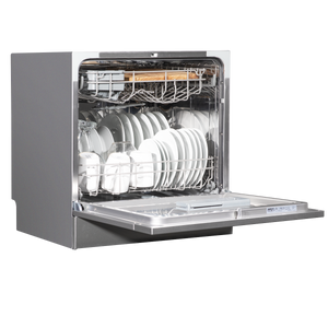 Baridi DH87 Tabletop Dishwasher 8 Place Settings 8L Capacity - Silver - additional view 2