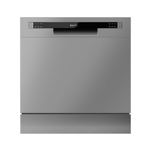 Baridi DH87 Tabletop Dishwasher 8 Place Settings 8L Capacity - Silver - additional view 3