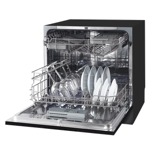 Baridi DH88 Tabletop Dishwasher 8 Place Settings 8L Capacity - Black - additional view 3