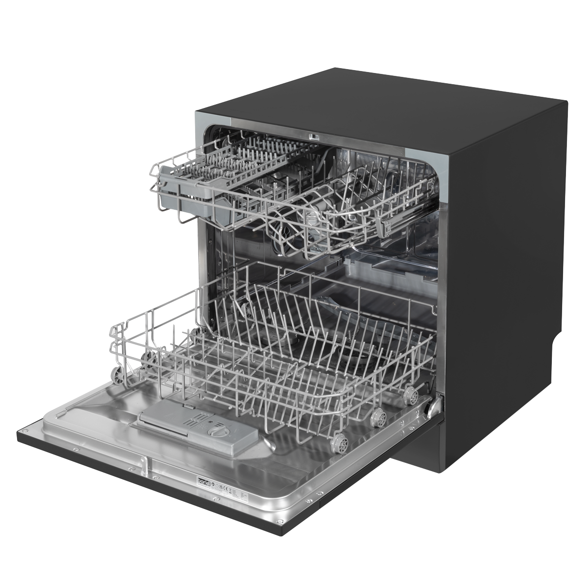 Baridi DH88 Tabletop Dishwasher 8 Place Settings 8L Capacity - Black - additional view 15
