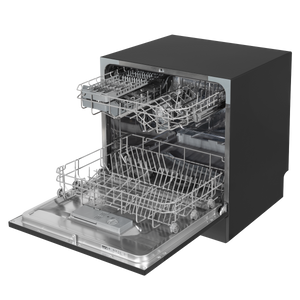 Baridi DH88 Tabletop Dishwasher 8 Place Settings 8L Capacity - Black - additional view 15