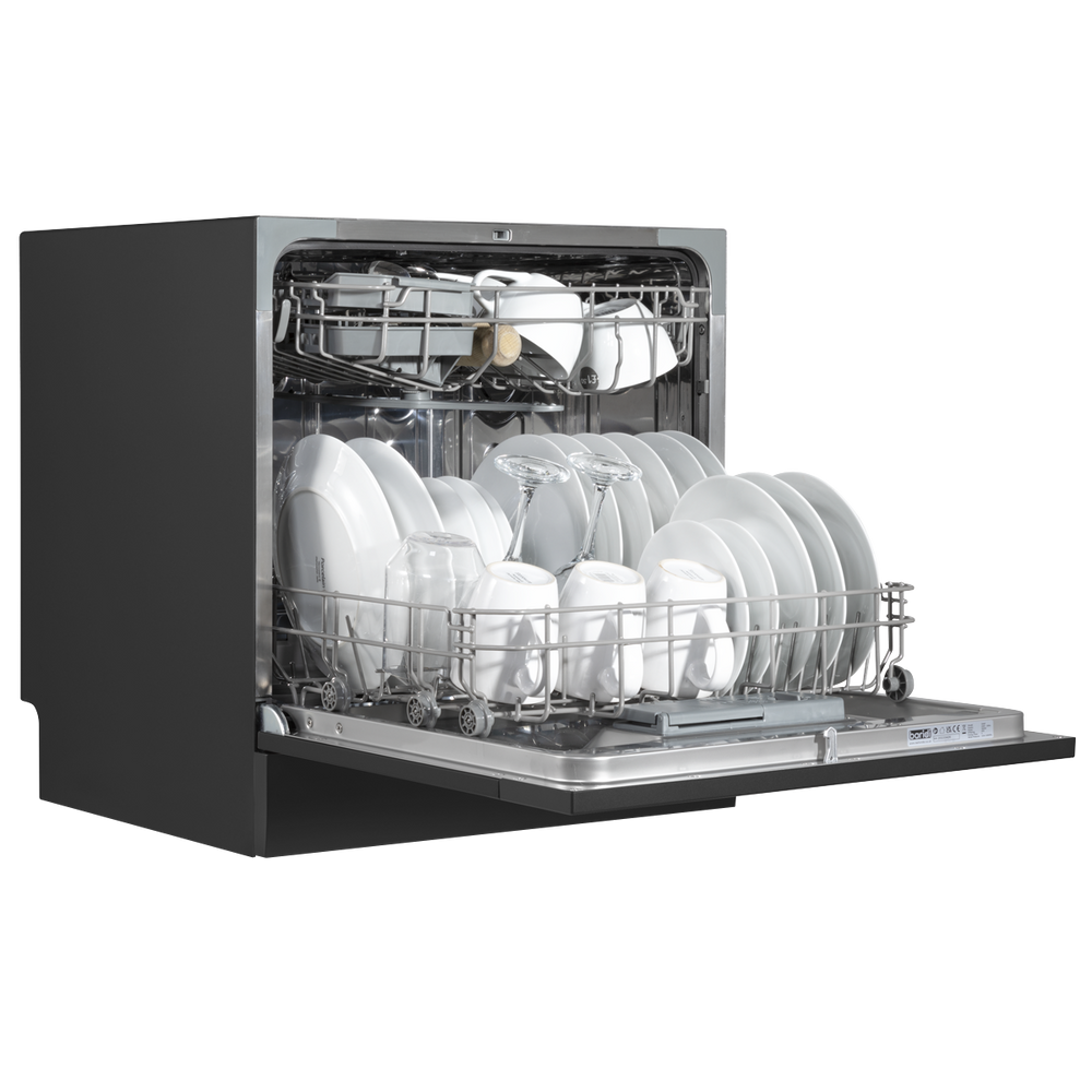 Baridi DH88 Tabletop Dishwasher 8 Place Settings 8L Capacity - Black - additional view 5