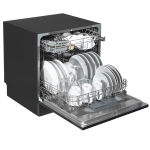 Baridi DH88 Tabletop Dishwasher 8 Place Settings 8L Capacity - Black - additional view 16
