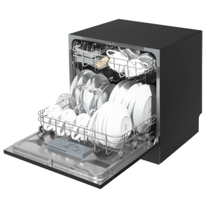 Baridi DH88 Tabletop Dishwasher 8 Place Settings 8L Capacity - Black - additional view 7