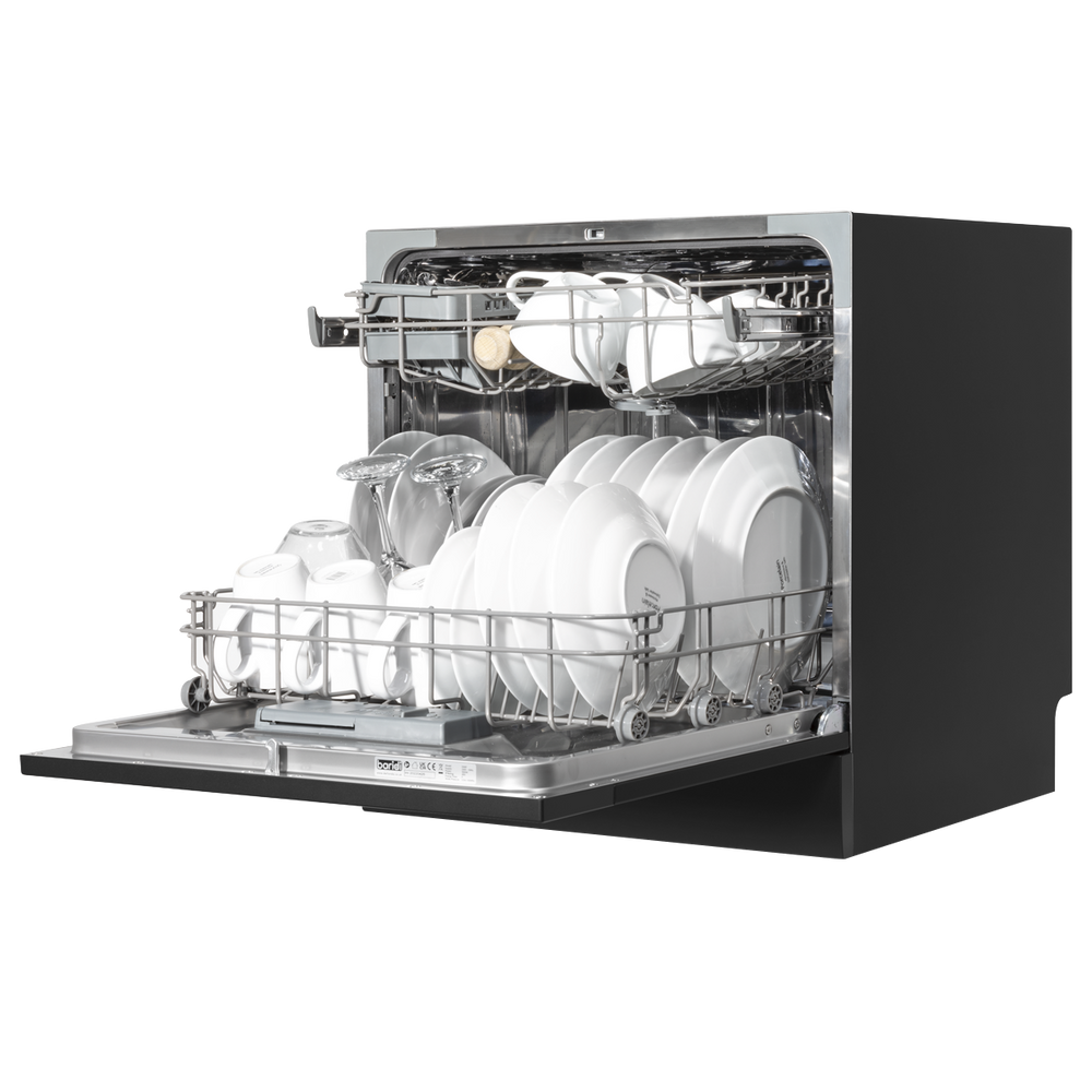 Baridi DH88 Tabletop Dishwasher 8 Place Settings 8L Capacity - Black - additional view 6