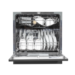 Baridi DH88 Tabletop Dishwasher 8 Place Settings 8L Capacity - Black - additional view 2