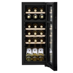 Baridi DH89 18 Bottle Dual Zone Wine Fridge/Cooler with Digital Touch Screen Controls, Wooden Shelves & - additional view 3