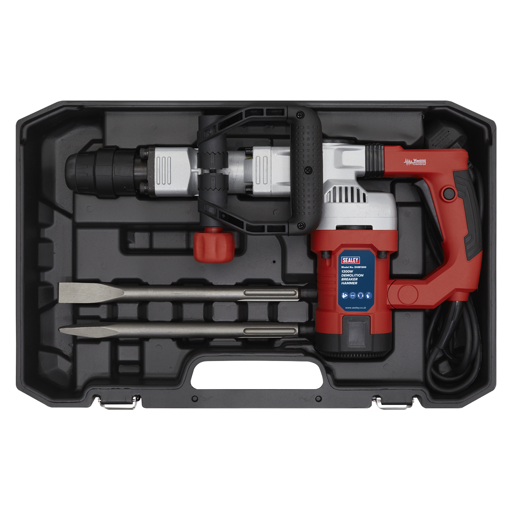 Sealey DHB1300 SDS MAX Demolition Breaker Hammer 1300W/230V - additional view 6