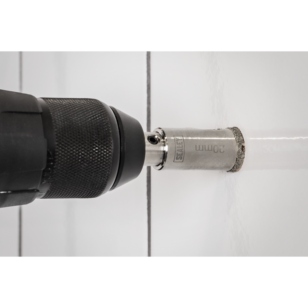 Sealey DHS20 Electroplated Diamond Hole Saw 20mm - additional view 5
