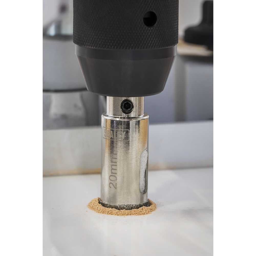 Sealey DHS20 Electroplated Diamond Hole Saw 20mm - additional view 6