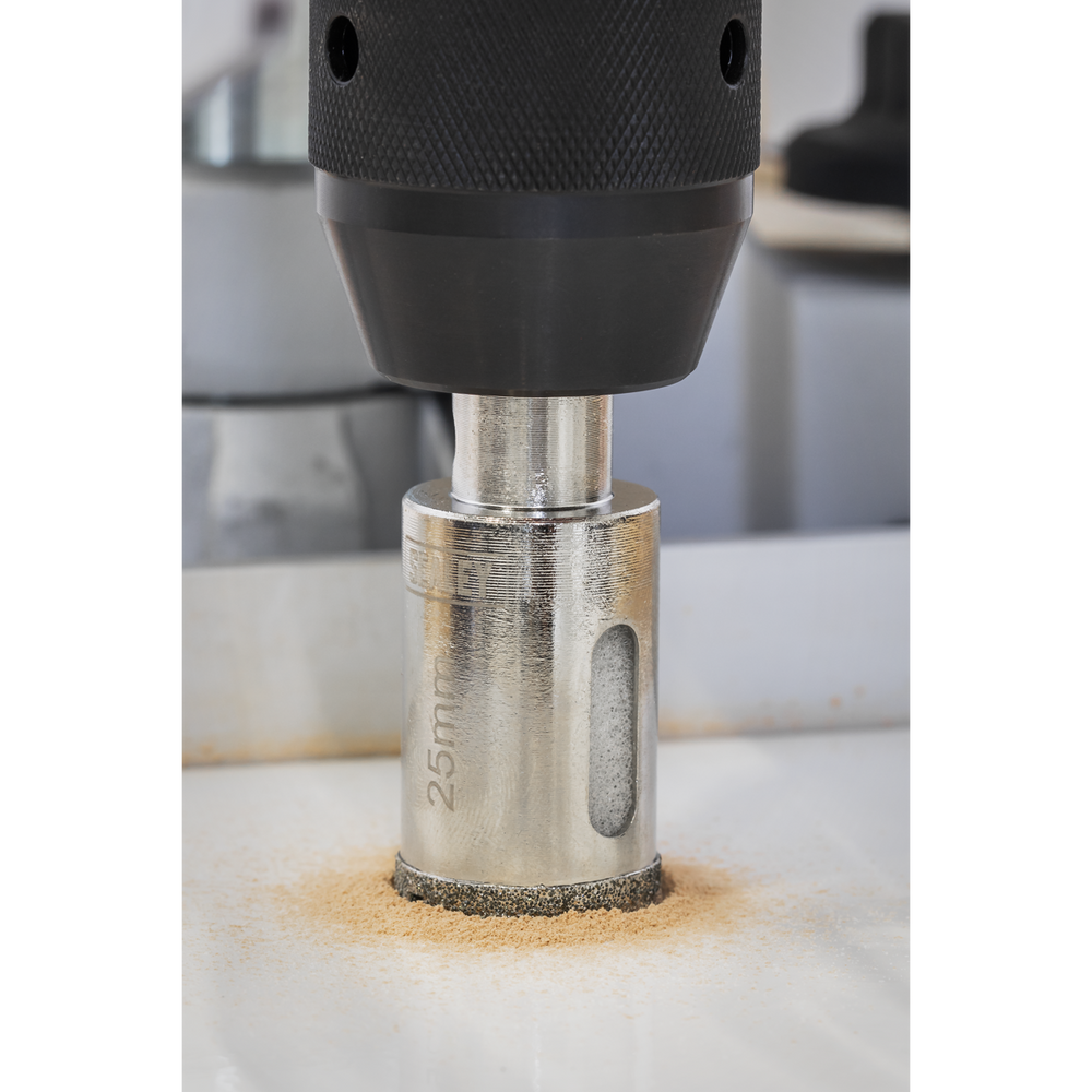 Sealey DHS25 Electroplated Diamond Hole Saw 25mm - additional view 6