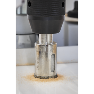 Sealey DHS25 Electroplated Diamond Hole Saw 25mm - additional view 6