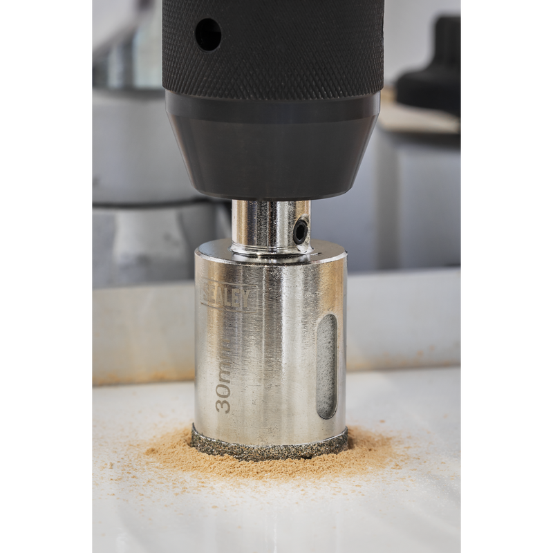 Sealey DHS30 Electroplated Diamond Hole Saw 30mm - additional view 5