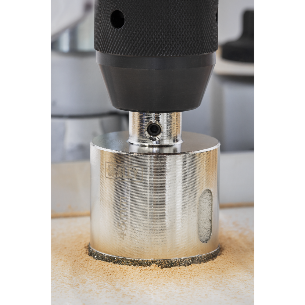 Sealey DHS45 Electroplated Diamond Hole Saw 45mm - additional view 5