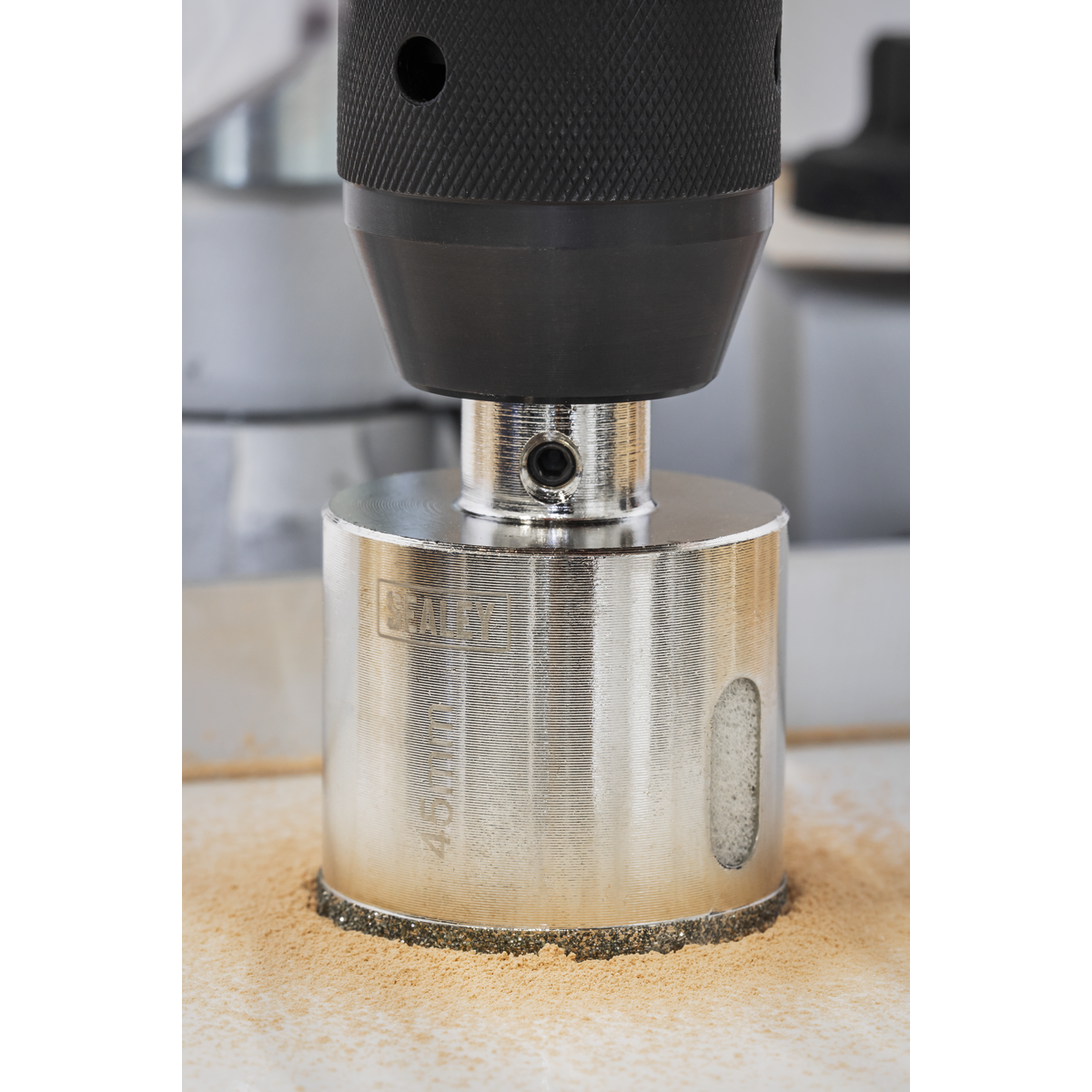 Sealey DHS45 Electroplated Diamond Hole Saw 45mm - additional view 5