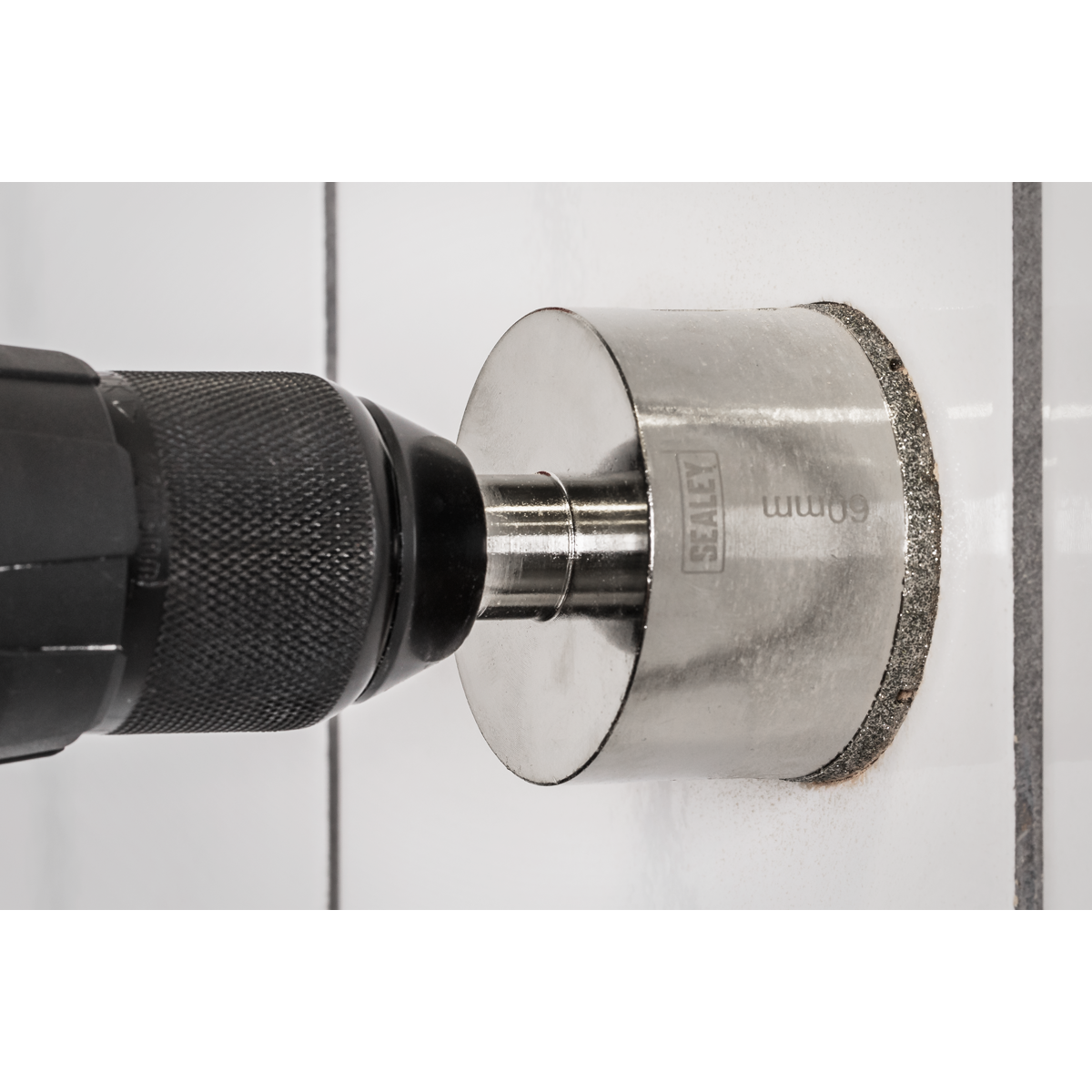 Sealey DHS60 Electroplated Diamond Hole Saw 60mm - additional view 5