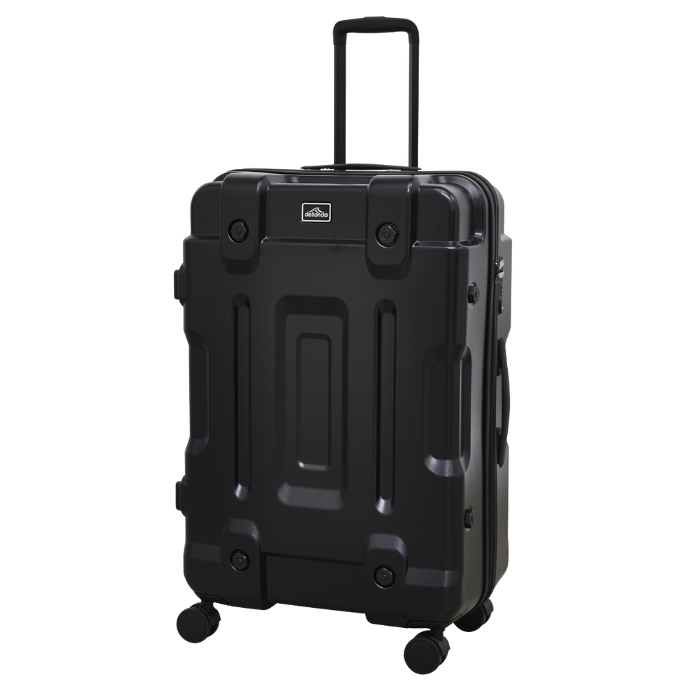 Dellonda DL10 Lightweight ABS Luggage Set 3pc - Black - additional view 11