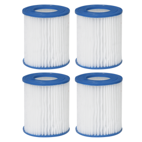 Dellonda DL116 Swimming Pool Filter Cartridge - Pack of 4