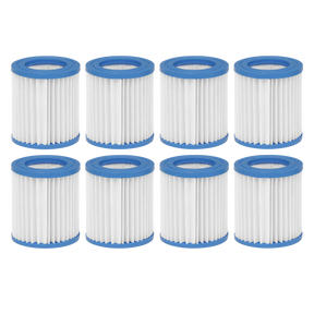 Dellonda DL117 Swimming Pool Filter Cartridge - Pack of 8