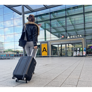 Dellonda DL11 Lightweight ABS Luggage Set with TSA Lock - Black - additional view 17