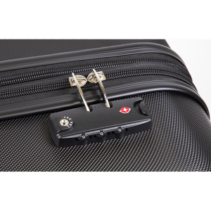 Dellonda DL11 Lightweight ABS Luggage Set with TSA Lock - Black - additional view 2