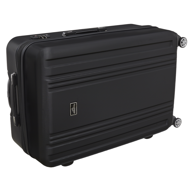 Dellonda DL11 Lightweight ABS Luggage Set with TSA Lock - Black - additional view 13