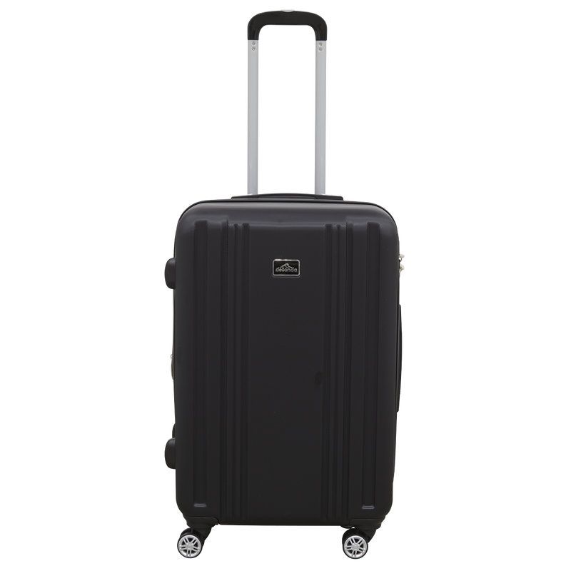 Dellonda DL11 Lightweight ABS Luggage Set with TSA Lock - Black - additional view 9