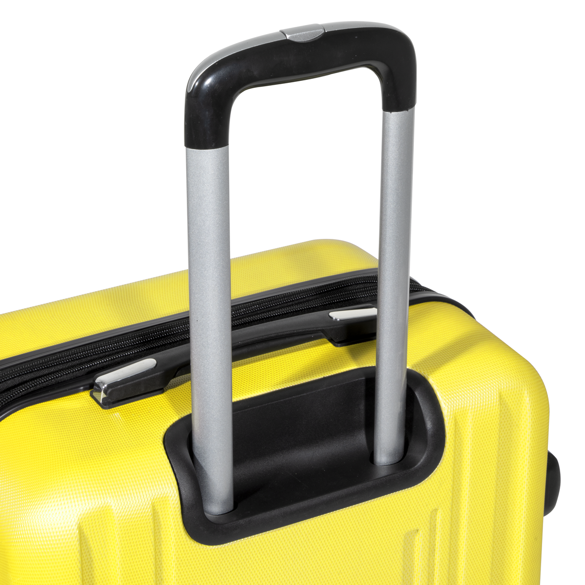 Dellonda DL124 Lightweight ABS Luggage Set with TSA Lock - Yellow - additional view 4