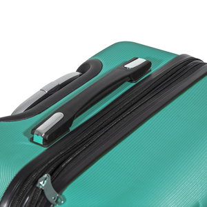 Dellonda DL126 Lightweight ABS Luggage Set with TSA Lock - Teal - additional view 4