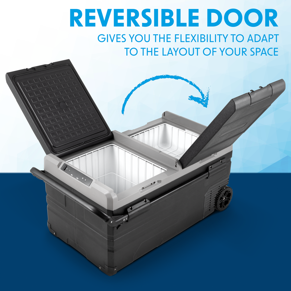 Dellonda DL128 Portable Fridge Freezer/Cool Box with LED Display 95L - additional view 4