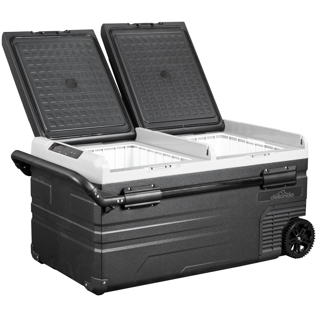 Dellonda DL128 Portable Fridge Freezer/Cool Box with LED Display 95L