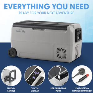Dellonda DL13 Portable Fridge Freezer/Cool Box with LED Display 36L - additional view 2
