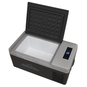 Dellonda DL130 Portable Fridge Freezer/Cool Box with LED Display & AC/DC 230V Adaptor 15L - additional view 2