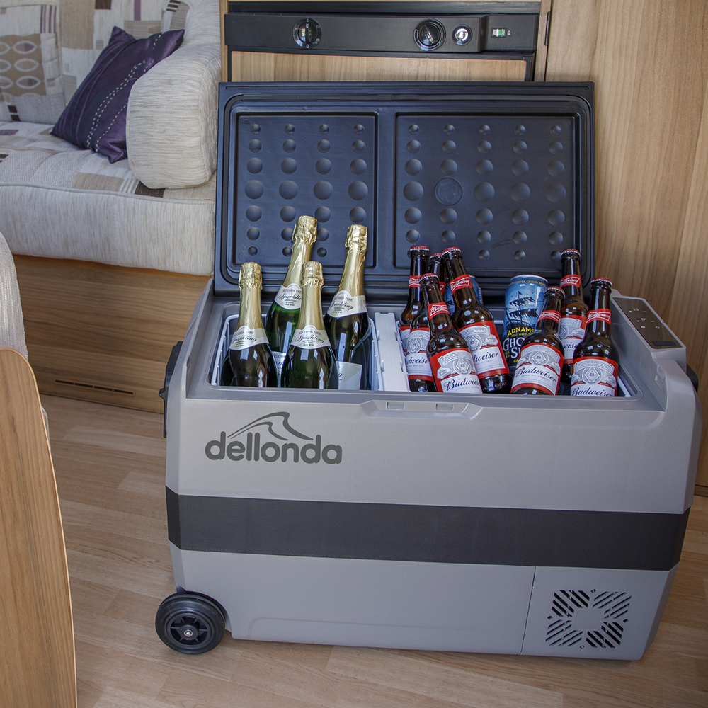 Dellonda DL132 Portable Fridge Freezer/Cool Box with LED Display & AC/DC 230V Adaptor 50L - additional view 7