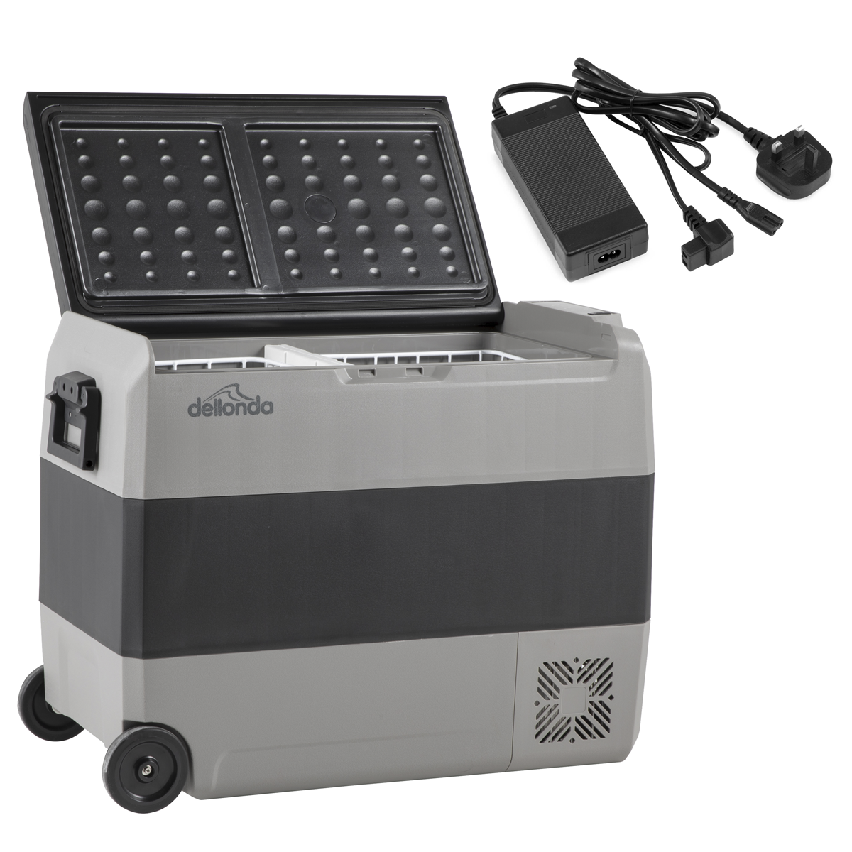 Dellonda DL133 Portable Fridge Freezer/Cool Box with LED Display & AC/DC 230V Adaptor 60L - additional view 4