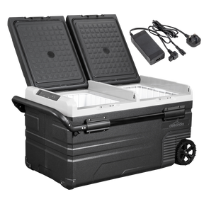 Dellonda DL135 Portable Fridge Freezer/Cool Box with LED Display & AC/DC 230V Adaptor 95L