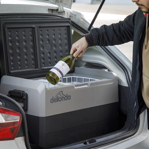Dellonda DL14 Portable Fridge Freezer/Cool Box with LED Display 50L - additional view 7